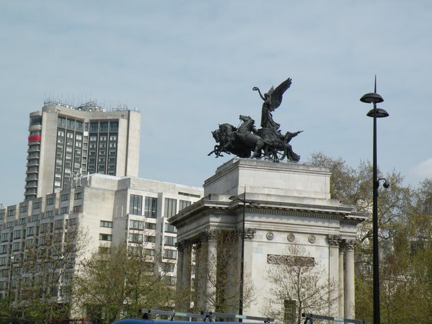 l'arc de triomphe de Wellington, Hyde Park Corner